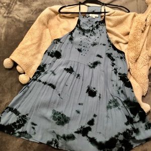 Nasty Gal Honey Punch Tie Dye Flowy Dress